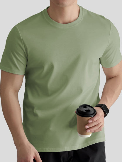 León - Camiseta de Cuello Redondo ThickFit