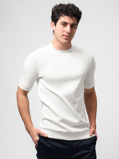 Nicolás - Camiseta de Manga Corta Slim Fit en Modal