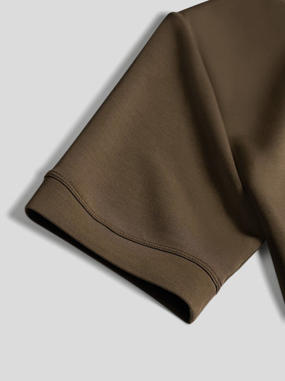 Nicolás - Camiseta de Manga Corta Slim Fit en Modal