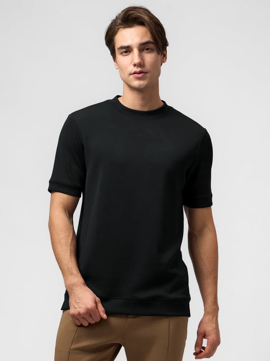 Nicolás - Camiseta de Manga Corta Slim Fit en Modal