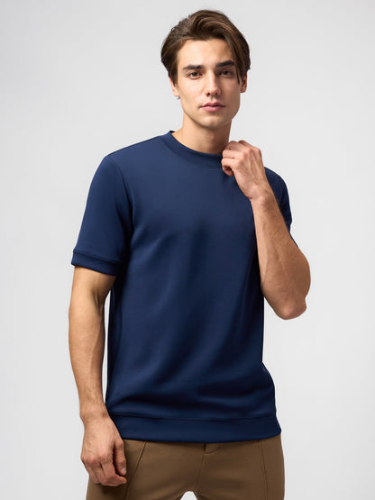 Nicolás - Camiseta de Manga Corta Slim Fit en Modal