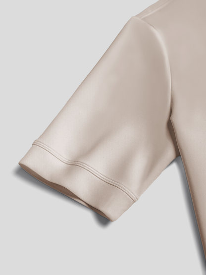 Nicolás - Camiseta de Manga Corta Slim Fit en Modal