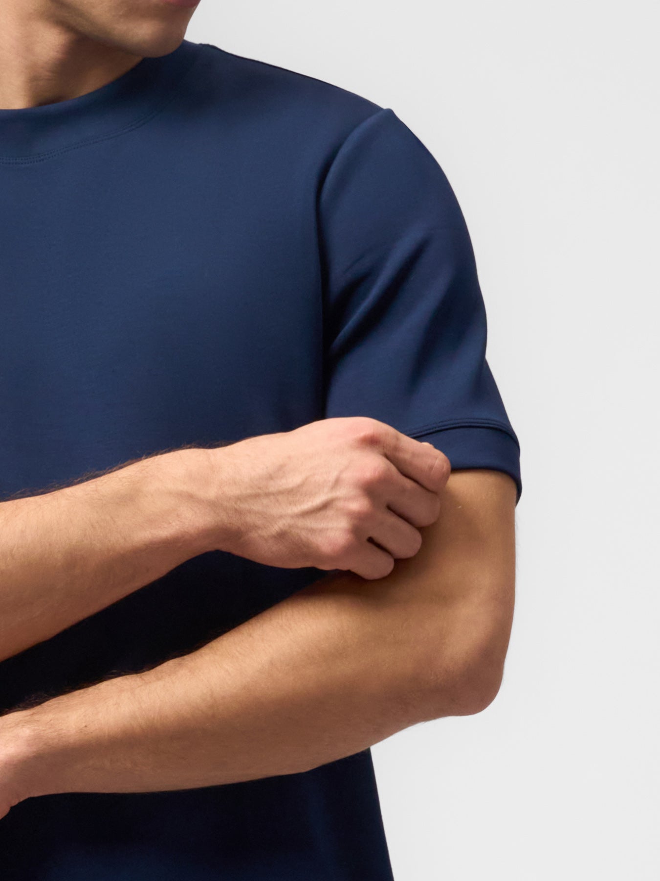 Nicolás - Camiseta de Manga Corta Slim Fit en Modal