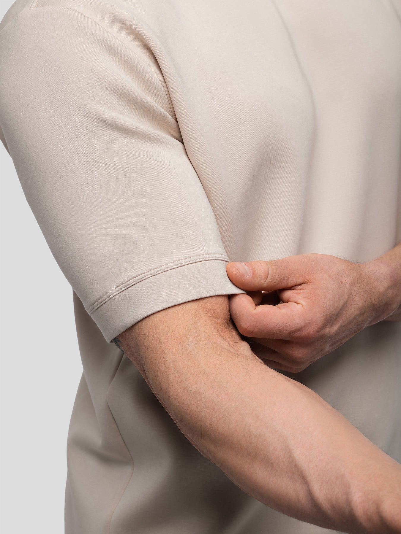 Nicolás - Camiseta de Manga Corta Slim Fit en Modal