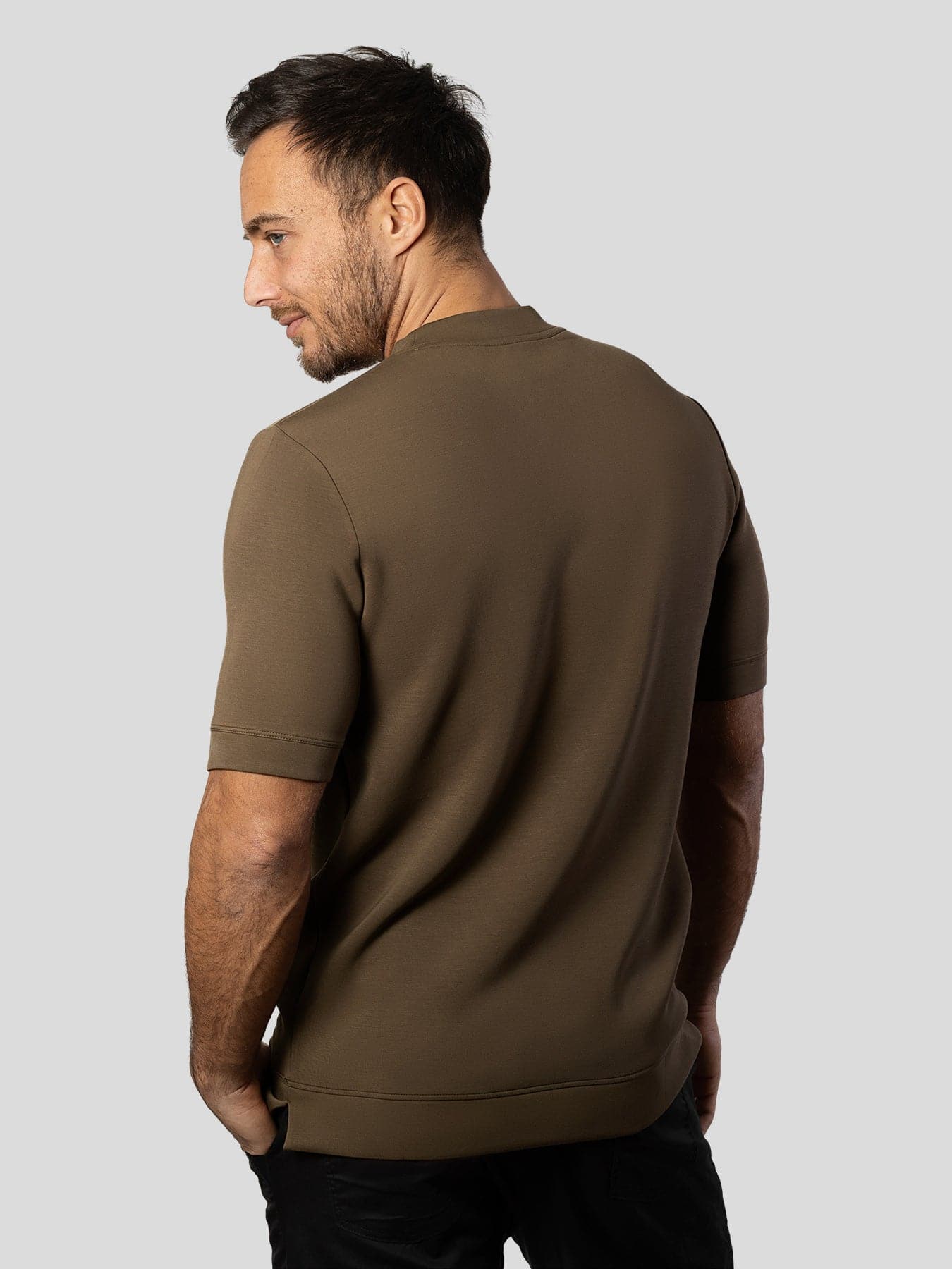 Nicolás - Camiseta de Manga Corta Slim Fit en Modal