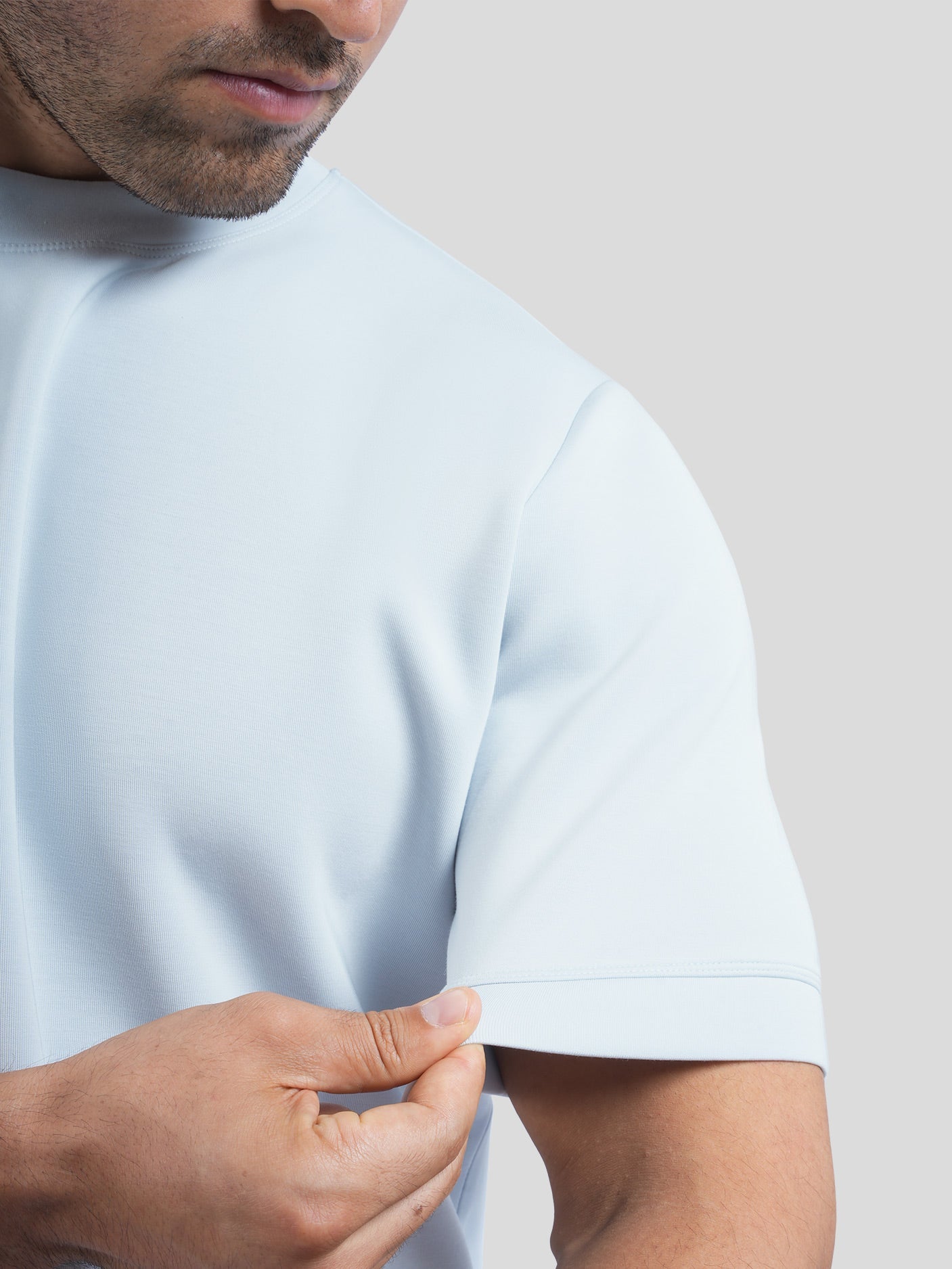 Nicolás - Camiseta de Manga Corta Slim Fit en Modal