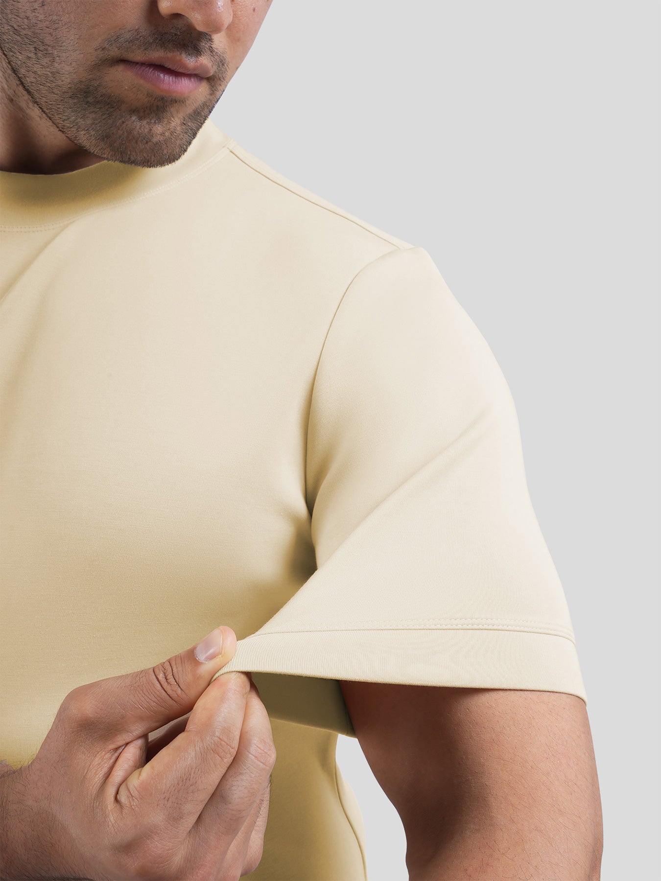 Nicolás - Camiseta de Manga Corta Slim Fit en Modal