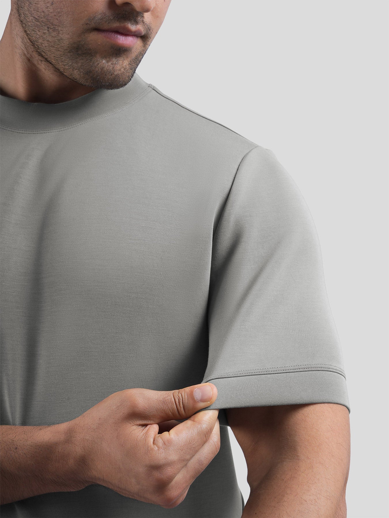 Nicolás - Camiseta de Manga Corta Slim Fit en Modal