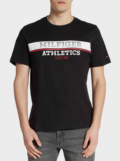 Tommy Hilfiger – Camiseta Athletics Regular Fit De Hombre