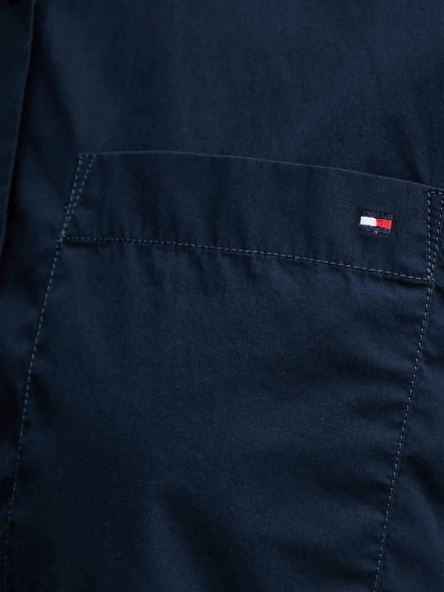 Tommy Hilfiger – Camisa Popelina Boxy Fit De Mujer