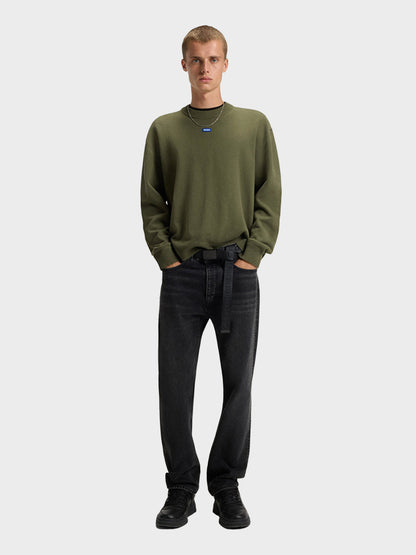 Jersey Relaxed Fit De Hombre Con Detalle De Logo