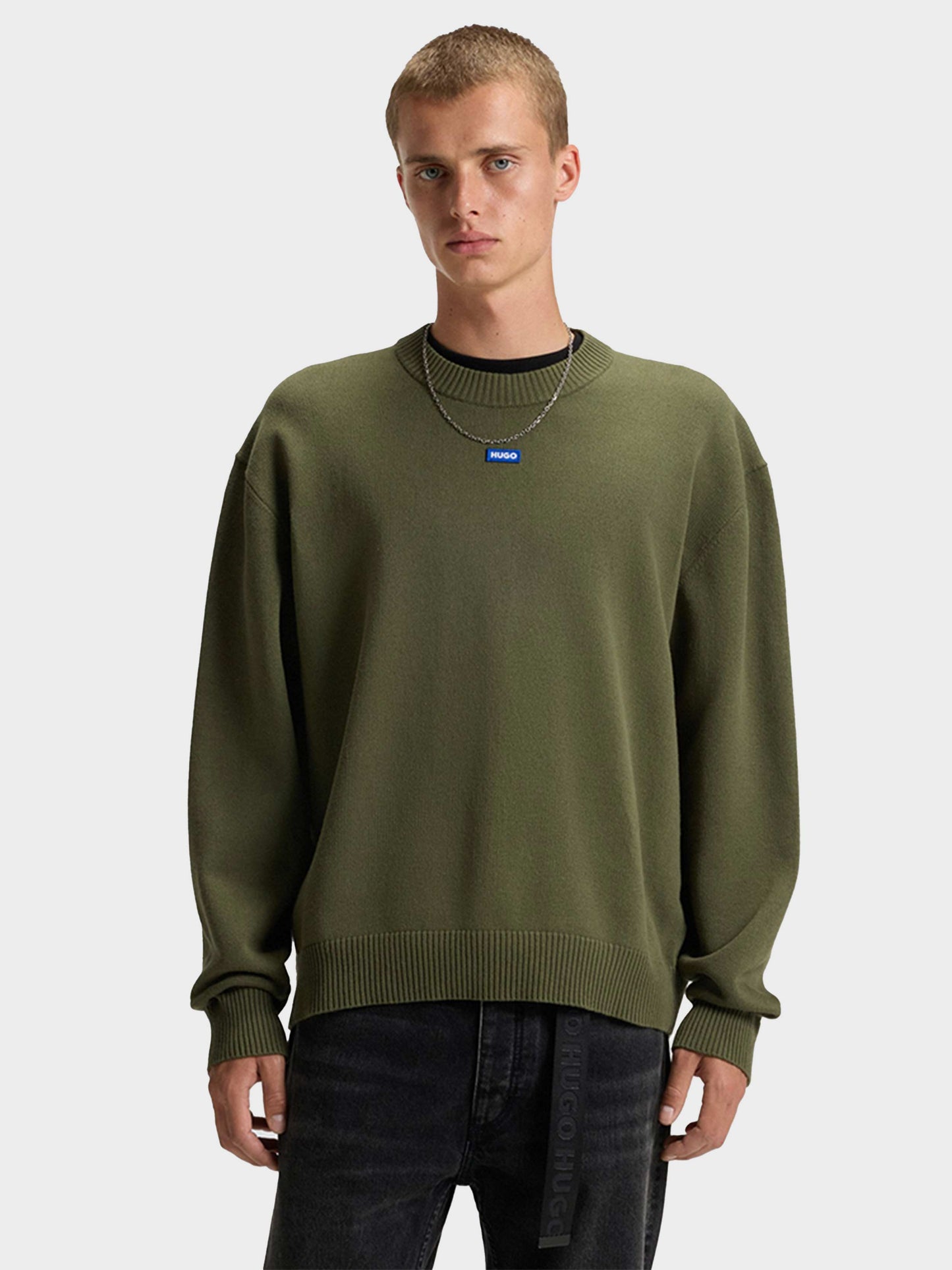 Jersey Relaxed Fit De Hombre Con Detalle De Logo