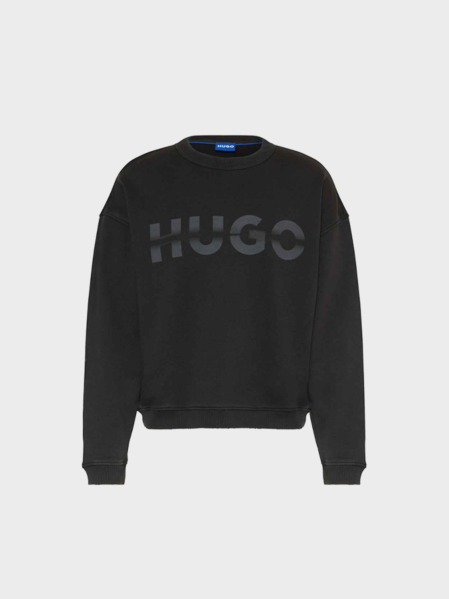 HUGO - Sudadera Oversized De Hombre Con Cuello Redondo