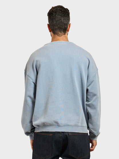 HUGO - Sudadera Oversized De Hombre Con Cuello Redondo