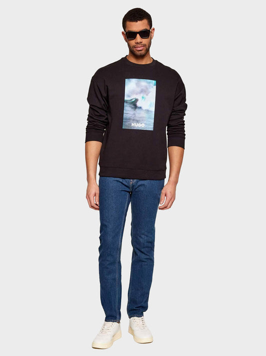 HUGO - Jeans Straight Leg Fit De Hombre