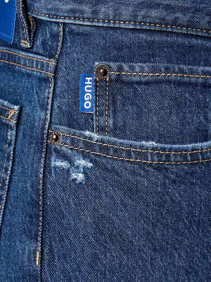 HUGO - Jeans Straight Leg Fit De Hombre